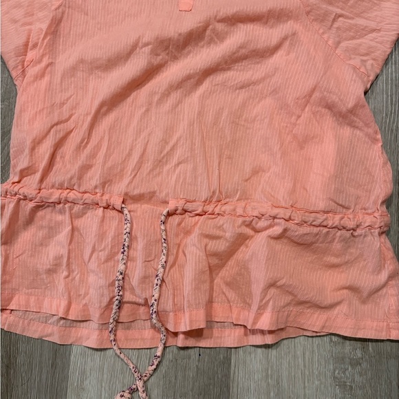 Ruff Hewn Coral Button-Front Tunic - Picture 2 of 5